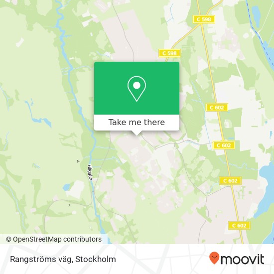 Rangströms väg map