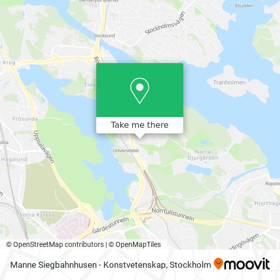 Manne Siegbahnhusen - Konstvetenskap map