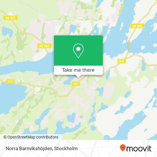 Norra Barnvikshöjden map