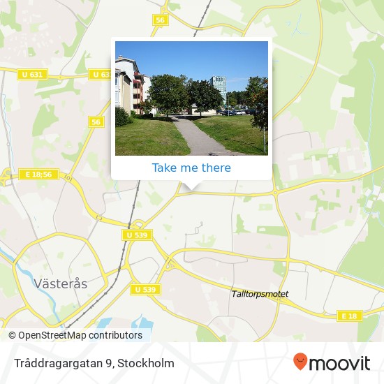 Tråddragargatan 9 map