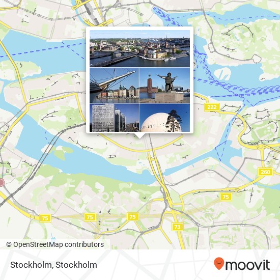 Stockholm map