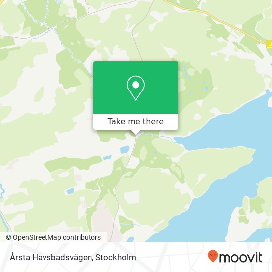 Årsta Havsbadsvägen map