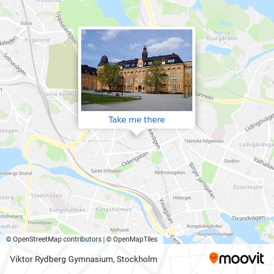 Viktor Rydberg Gymnasium map