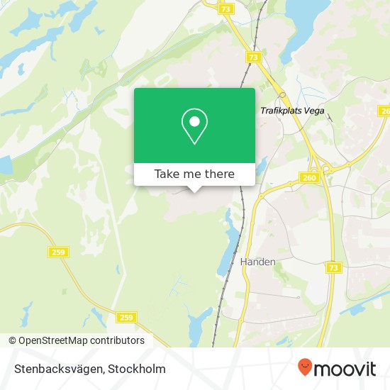 Stenbacksvägen map