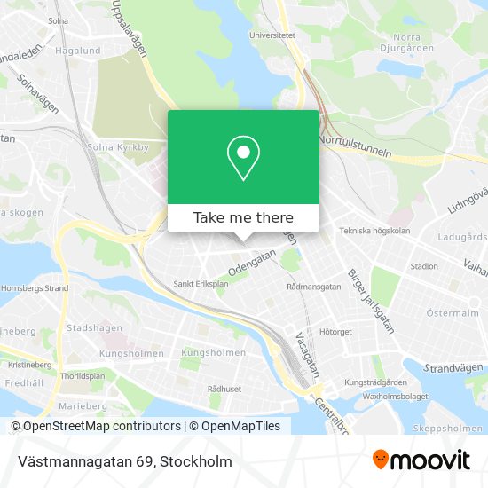 Västmannagatan 69 map