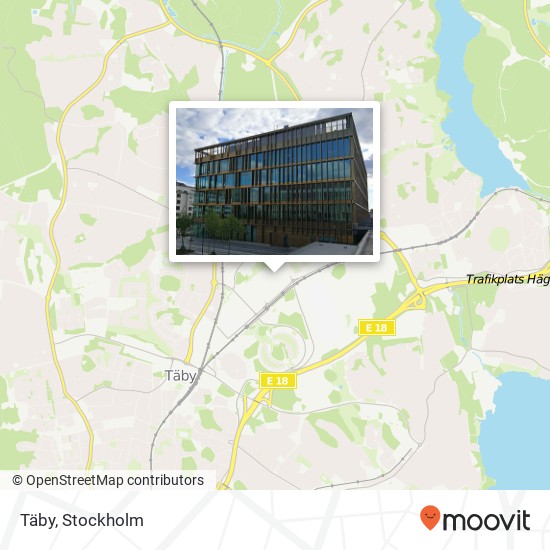 Täby map