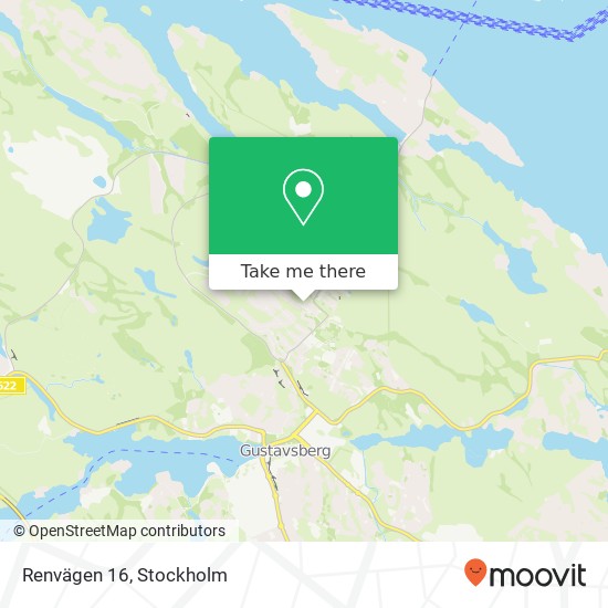 Renvägen 16 map