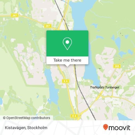 Kistavägen map