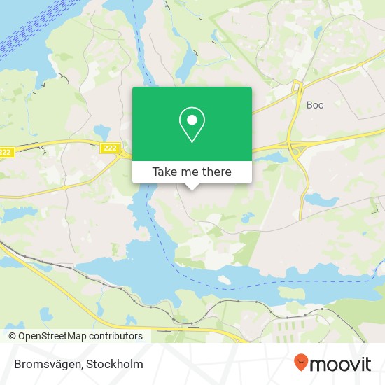 Bromsvägen map