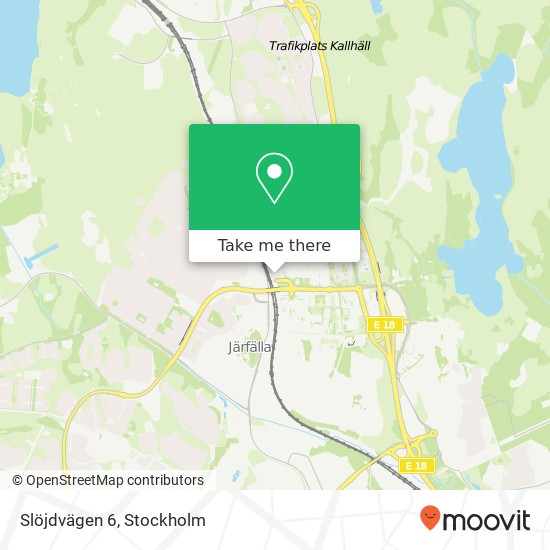 Slöjdvägen 6 map