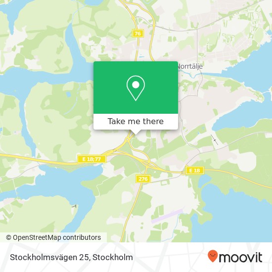 Stockholmsvägen 25 map