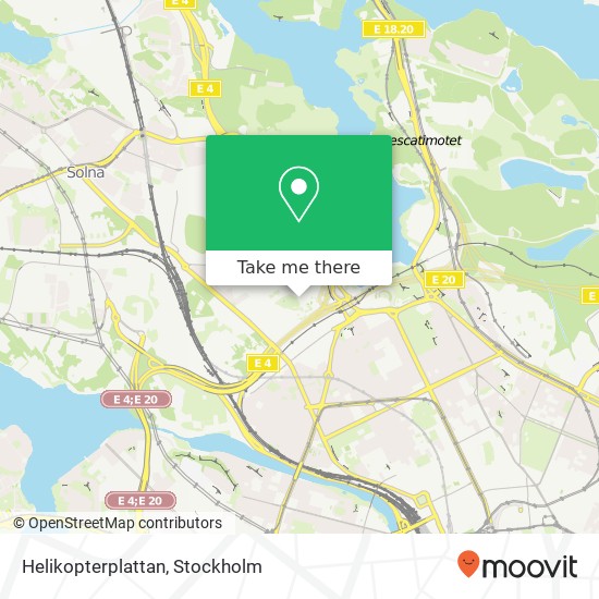 Helikopterplattan map