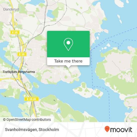 Svanholmsvägen map