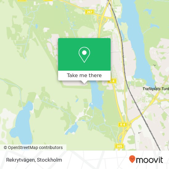 Rekrytvägen map