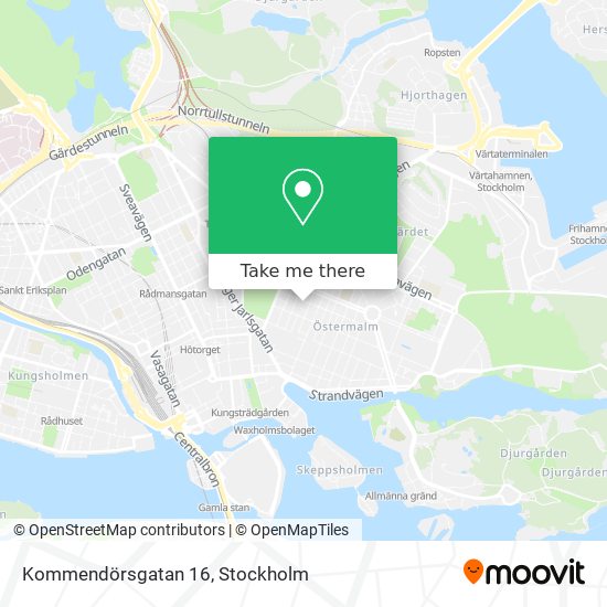 Kommendörsgatan 16 map