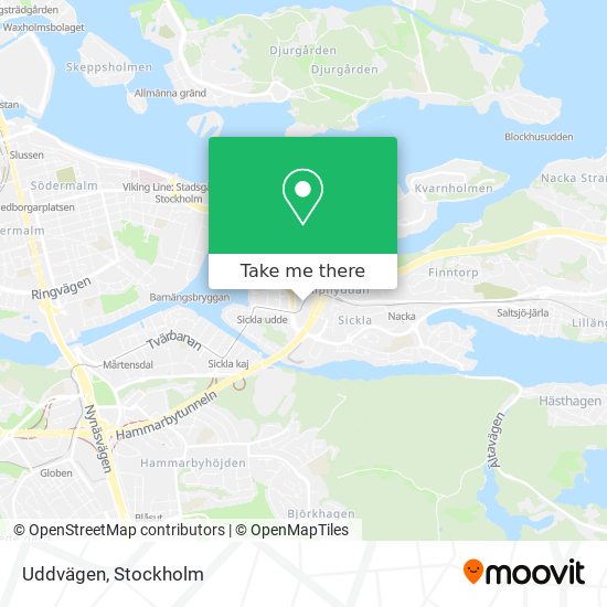 Uddvägen map