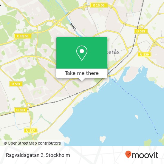 Ragvaldsgatan 2 map