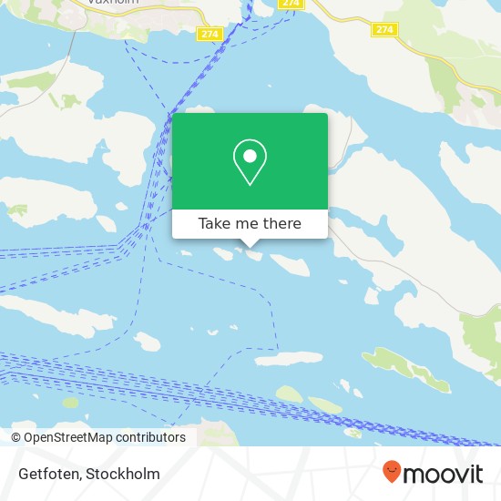 Getfoten map