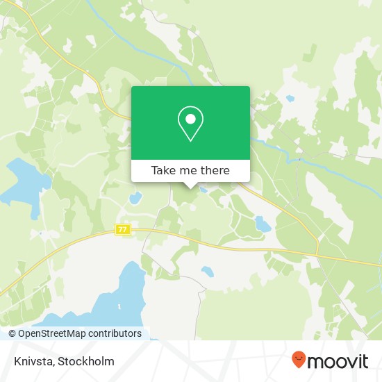 Knivsta map