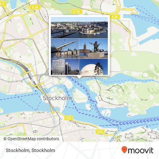 Stockholm map