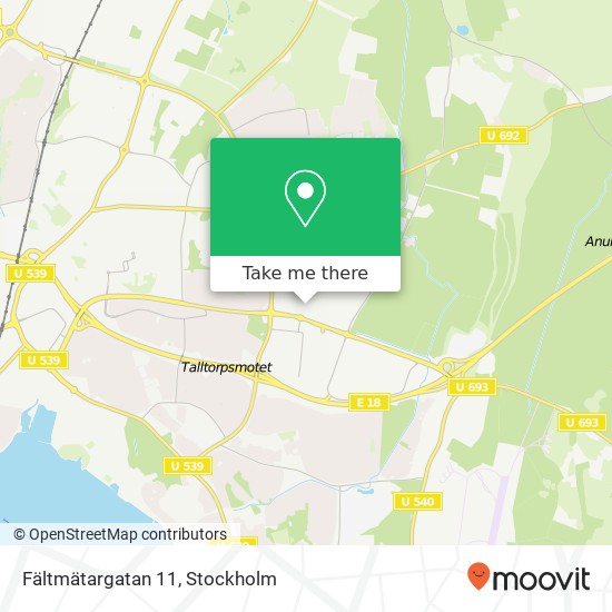 Fältmätargatan 11 map