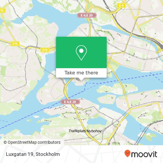 Luxgatan 19 map