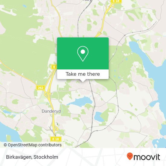 Birkavägen map