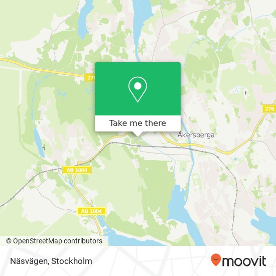 Näsvägen map