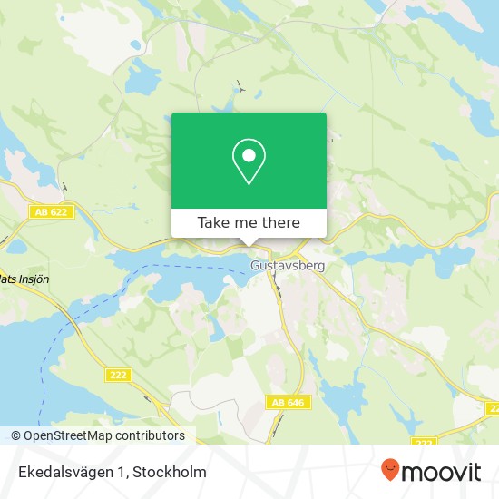 Ekedalsvägen 1 map