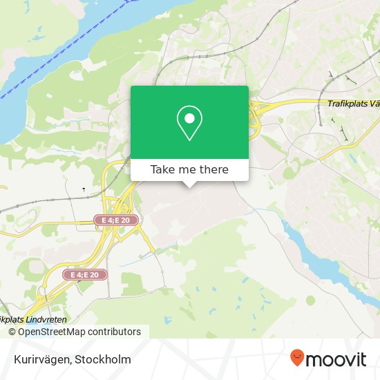 Kurirvägen map