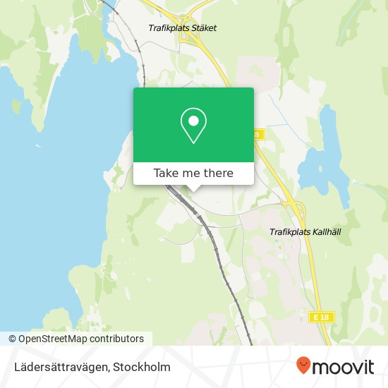 Lädersättravägen map