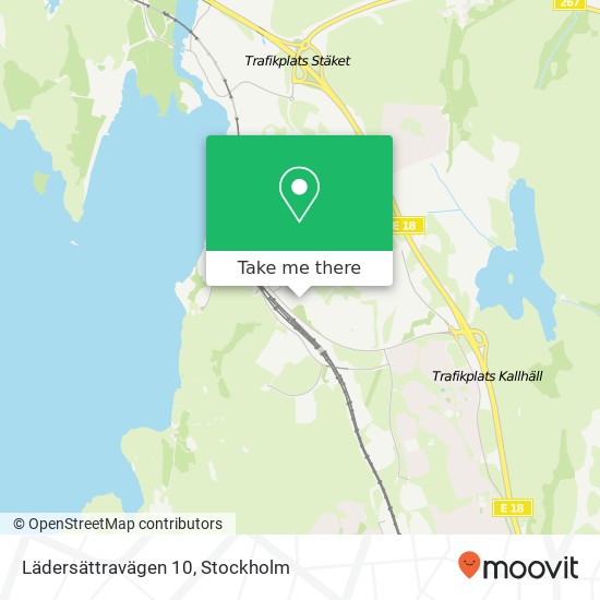 Lädersättravägen 10 map