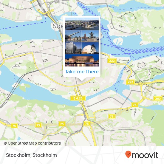 Stockholm map