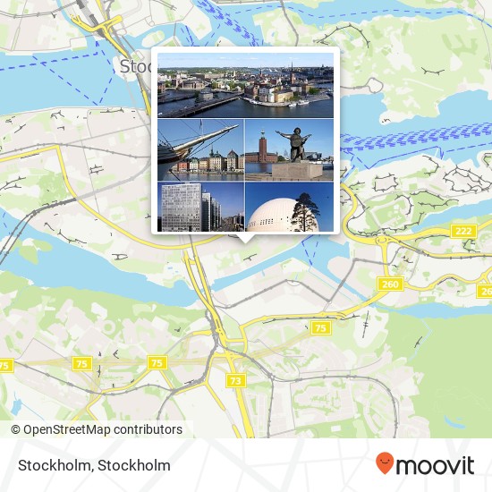 Stockholm map