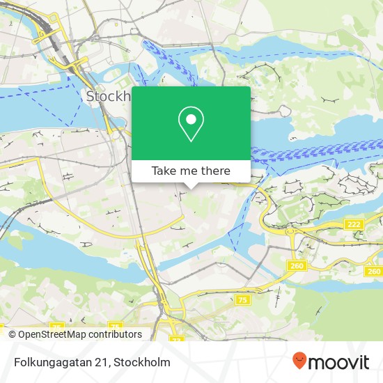 Folkungagatan 21 map