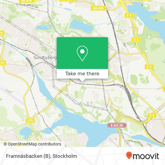Framnäsbacken (B) map