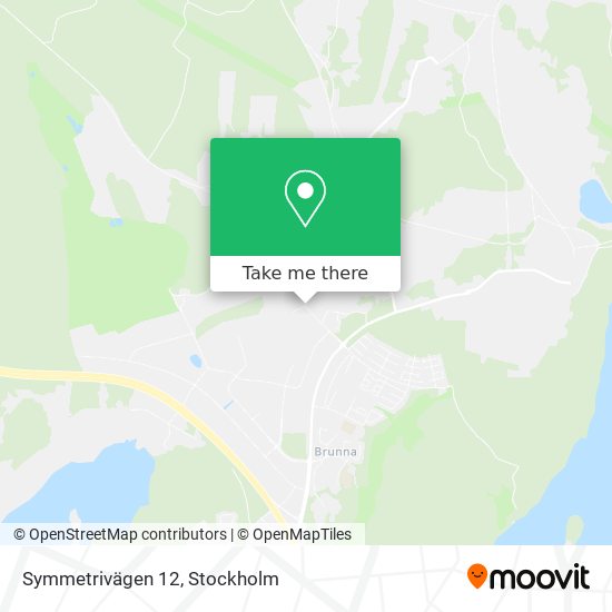 Symmetrivägen 12 map