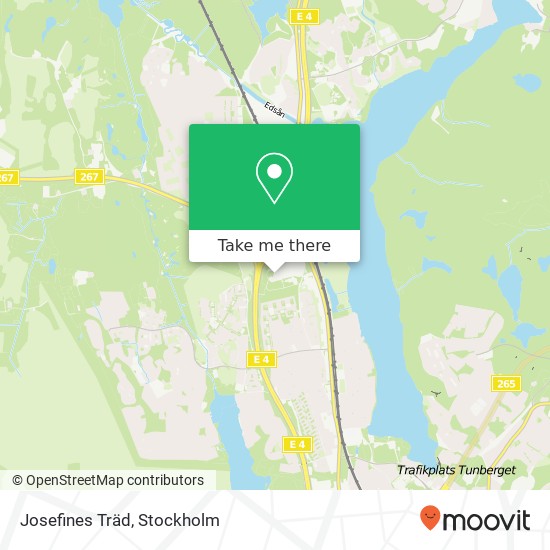 Josefines Träd map