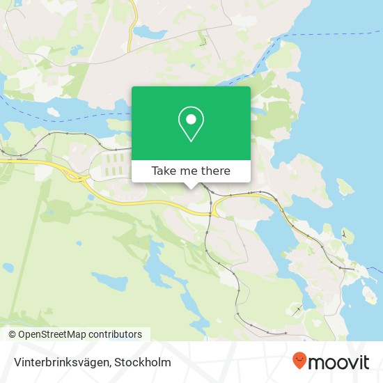 Vinterbrinksvägen map