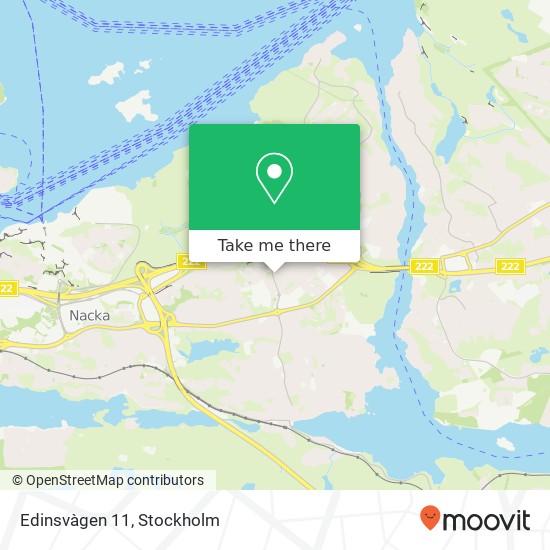 Edinsvàgen 11 map