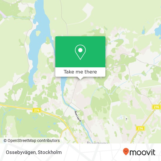 Ossebyvägen map