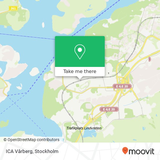 ICA Vårberg map