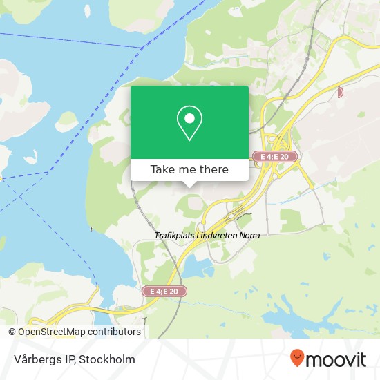 Vårbergs IP map