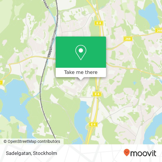 Sadelgatan map