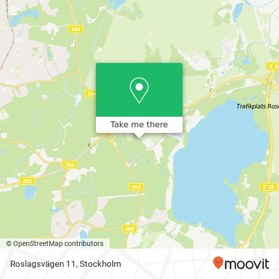 Roslagsvägen 11 map