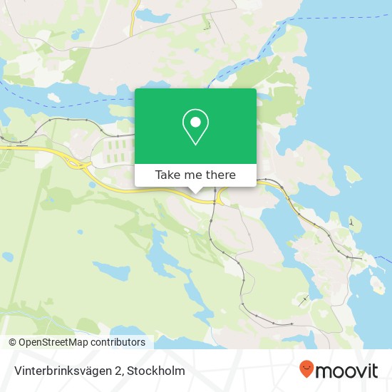 Vinterbrinksvägen 2 map