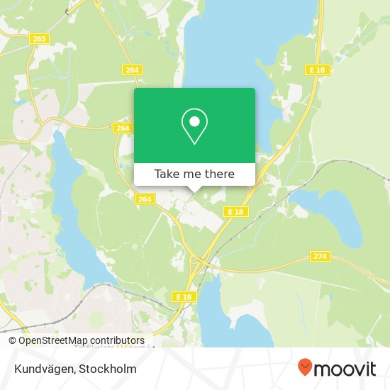 Kundvägen map