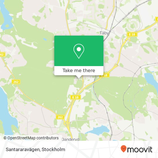 Santararavägen map