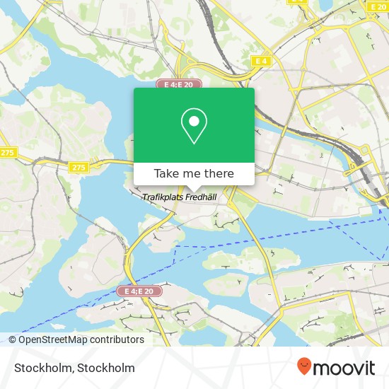 Stockholm map