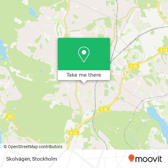 Skolvägen map